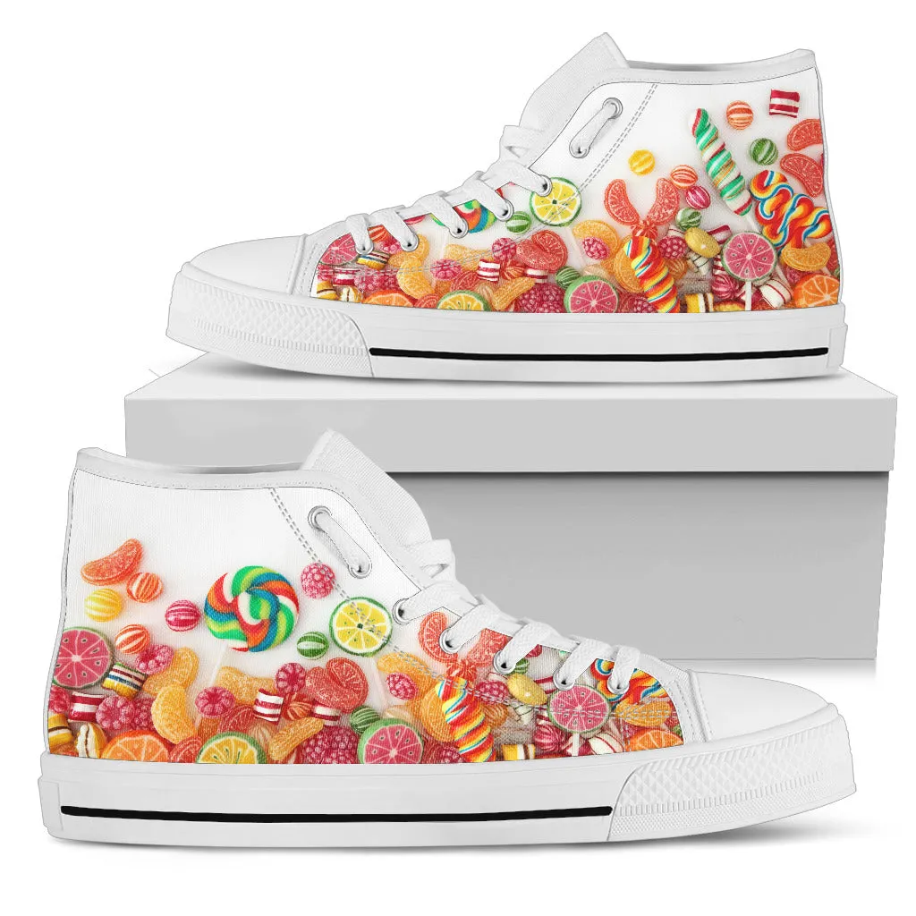 Candy Sweets Women's High Top Sneakers