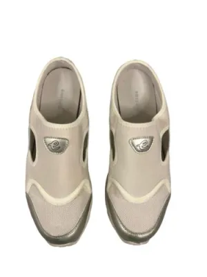 Easy Spirit Bow 3 Mules White Walking Shoes Women's (Size: 9) SEBOW3