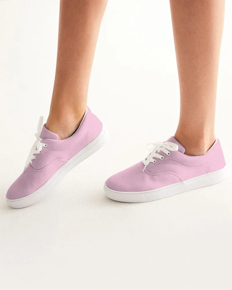 Pale Pastel Magenta Women's Canvas Sneakers | Women's | Bright Pale Pastel Magenta | C0M30Y0K0