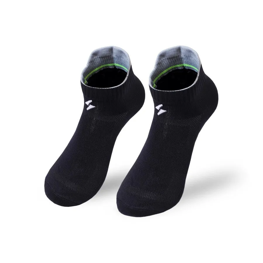 Volt and Fast Lightning Low Socks - Black